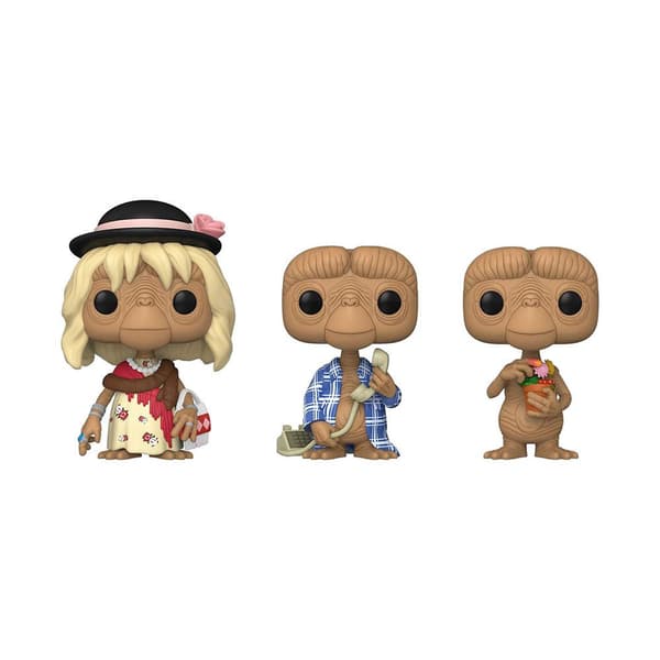 Funko Figur Och E.t. 40th Anniversary Pop! Movies Vinyl 3pack 9 Centimeter Guld