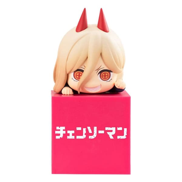 Furyu Patsas Pvc Hikkake Power 10 Cm Chainsaw Man Monivärinen