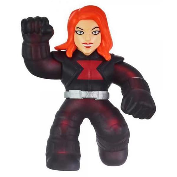 Bandai Action Figur Black Widow Goo Jit Zu Dc Heroes Röd