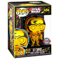 Miniatyrbild 3 av 3: Funko Pop Star Wars Retro Series C-3po Exclusive Guld