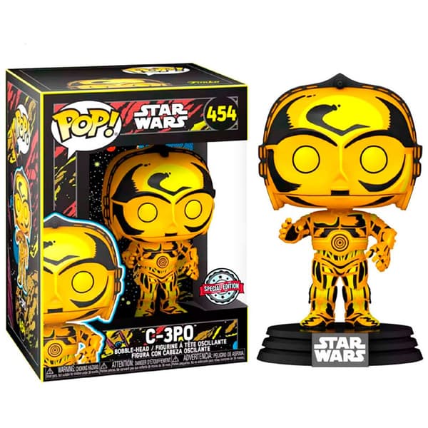 Funko Pop Star Wars Retro Series C-3po Exclusive Guld