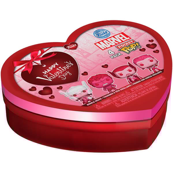 Funko Marvel Valentine´s Box Pop Classic Röd