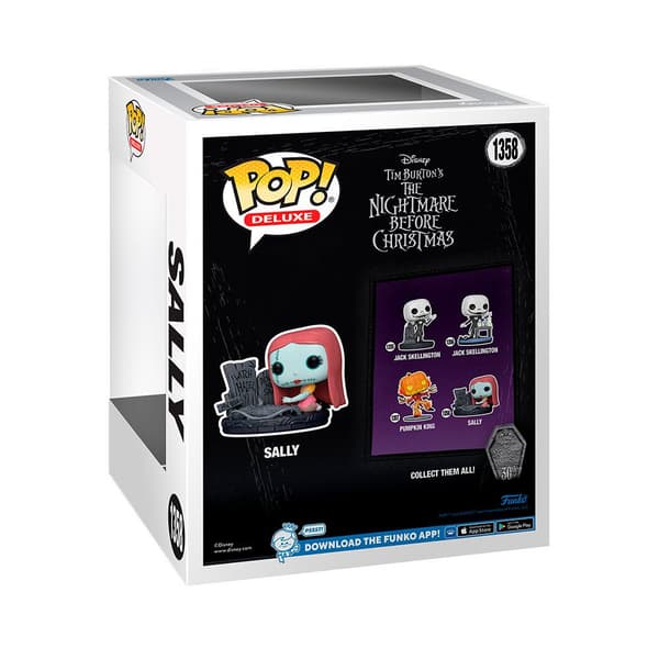 Funko Mardrömmen Före Julafton 30th Disney Disney Vinylfigur Sally W/gravestone 9 Centimeter Flerfärgad