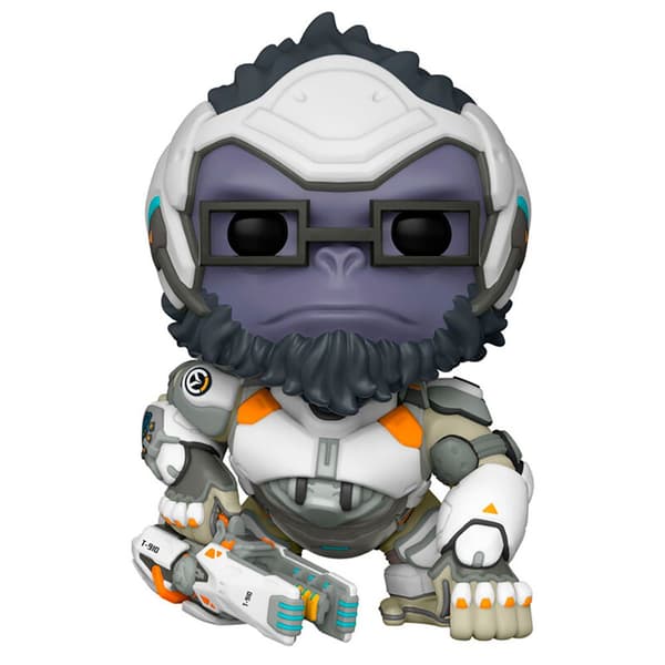 Funko Pop Super Overwatch 2 Winston 15 Cm Flerfarvet