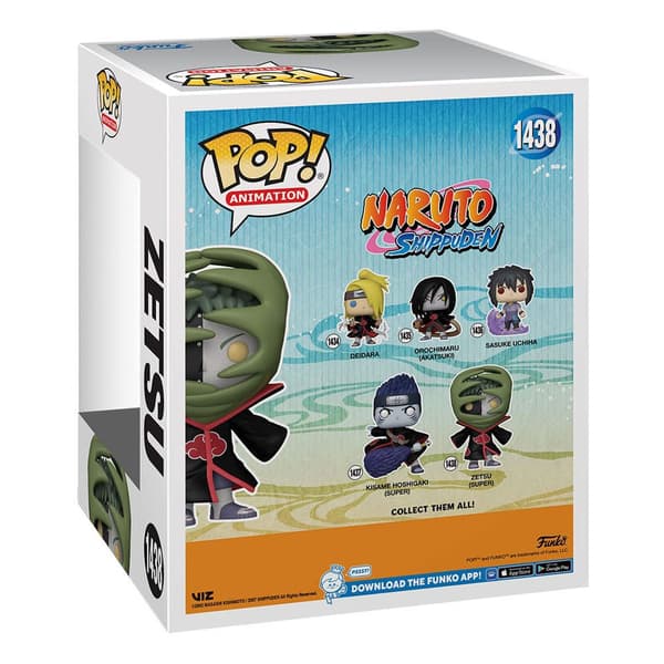 Funko Figur Zetsu 15 Cm Naruto Flerfärgad