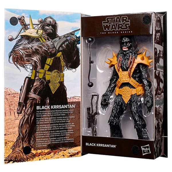 Hasbro Musta Sarja Black Krrsantan 15 Cm Oranssi