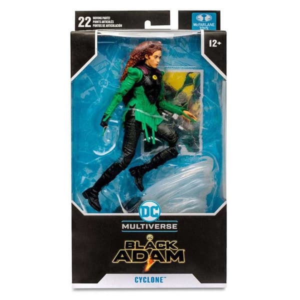 Mcfarlane Figur Cyclone Black Adam Multiverse Dc Comics 17 Cm Grönt