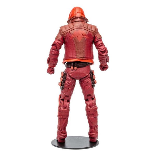 Mcfarlane Guldetikettsfigur Dc Gaming Red Hood Monochromatic 18 Centimeter Röd