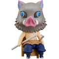 Miniatyrbillede 1 af 5: Good Smile Nendoroid Swacchao Inosuke Hashibira Demon Slayer Kimetsu No Yaiba Figure 9 Cm Blå