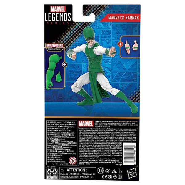 Hasbro Hahmo Marvel Legends Series Marvel´s Karnak Vihreä