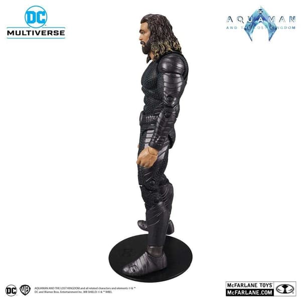 Mcfarlane Stealth Suit Aquaman 18 Centimeter Figur Svart