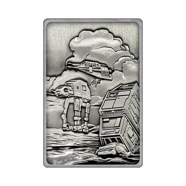 Star Wars Strid För Ingot I Begränsad Upplaga Hoth Silver
