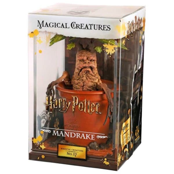 Noble Collection Magiske Skabninger Mandrake Figur 13 Cm Brun