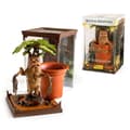 Miniatyrbillede 1 af 3: Noble Collection Magiske Skabninger Mandrake Figur 13 Cm Brun
