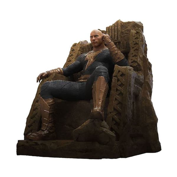 Beast Kingdom Toys Staty Master Craft Black Adam 38 Cm Black Adam Dc Comics