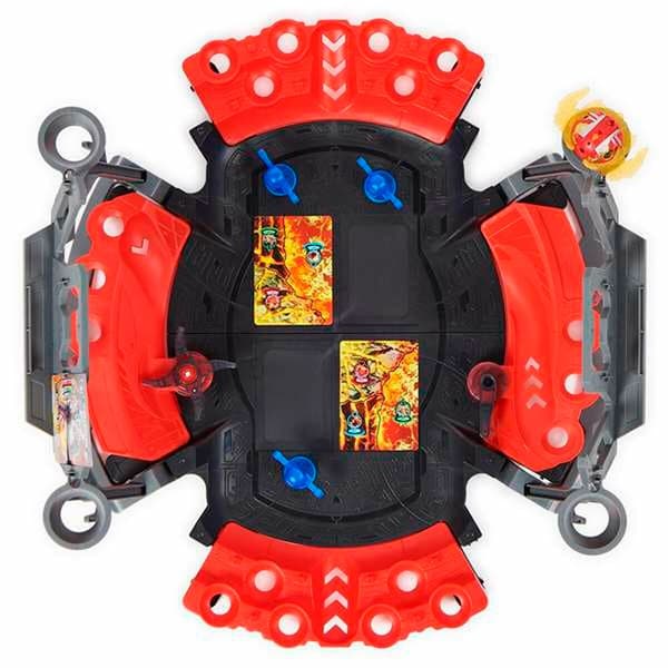 Spin Master Kampbane Bakugan Arena 35.56x42.86x9.21 Cm Figur Rød