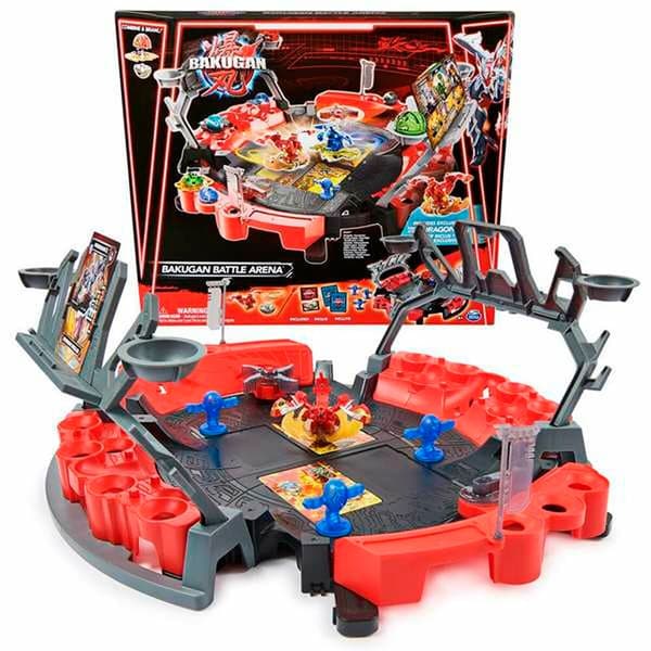 Spin Master Kampbane Bakugan Arena 35.56x42.86x9.21 Cm Figur Rød