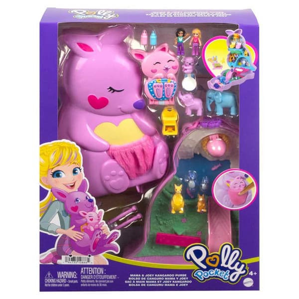 Mattel Games Med Tilbehør Og Kænguruposefigur