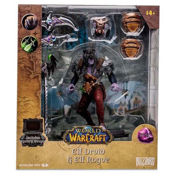 Mcfarlane Episk Night Elf World Of Warcraft 15 Cm Figur