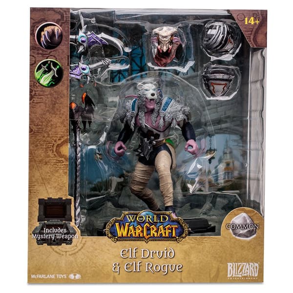 Mcfarlane Warcraft Night Elf World Of 15 Cm Figur