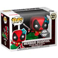 Miniatyrbillede 4 af 4: Funko Havfrue Med T-shirt Pop Marvel Deadpool Flerfarvet L