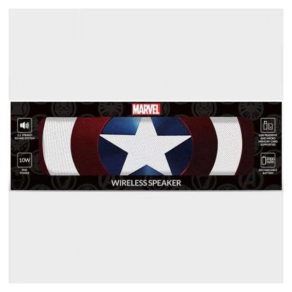 Marvel Captain America Bluetooth-højttaler 001 Flerfarvet