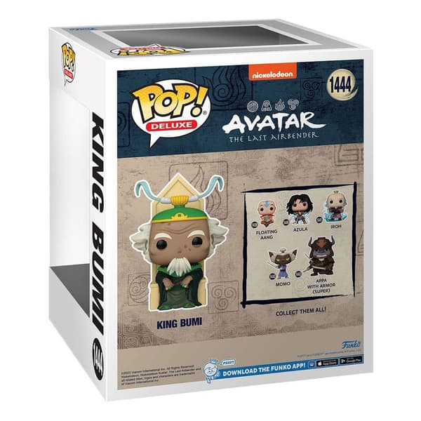 Funko Figur Avatar Der Herr Der Element Pop! Deluxe Vinyl King Bumi 9 Cm