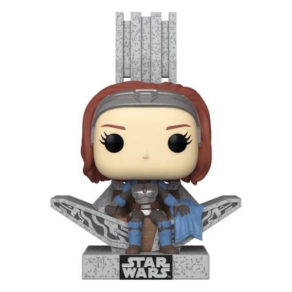 Funko Hahmo Star Wars: The Mandalorian Pop! Deluxe Vinyl Bo Katan Withthrone 9 Cm