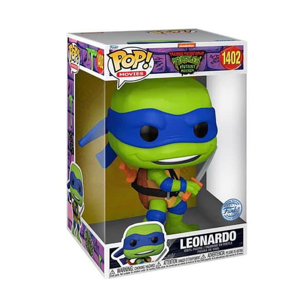 Funko Figur Teenage Mutant Ninja Turtles Super Sized Jumbo Pop! Vinyl Pop1 25 Cm