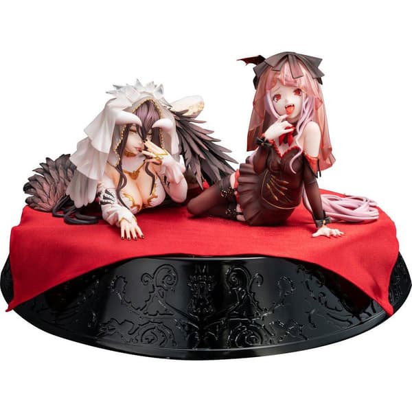 Kadokawa Staty Overlord Iv Pvc Statuen 1/7 Albedo & Shalltear: Bride Ver 9 11 Cm