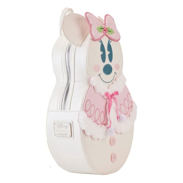 Loungefly Rygsæk Disney By Minnie Pastel Snowman
