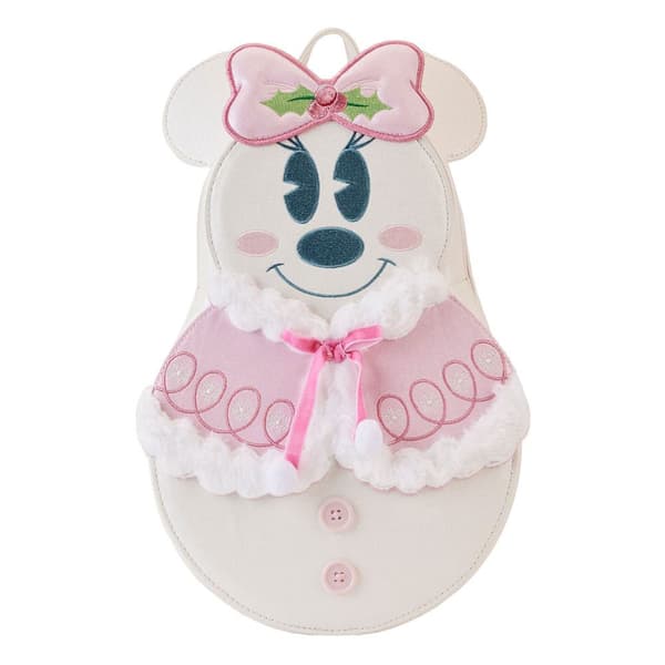 Loungefly Rygsæk Disney By Minnie Pastel Snowman