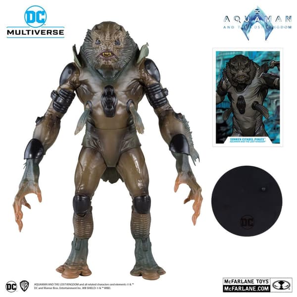 Mcfarlane Toys Figur Aquaman And The Lost Kingdom Dc Multiverse Megafig Action Sunken Citadel Pirate 30 Cm