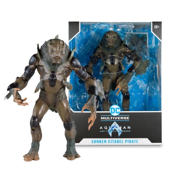 Mcfarlane Toys Figur Aquaman And The Lost Kingdom Dc Multiverse Megafig Action Sunken Citadel Pirate 30 Cm