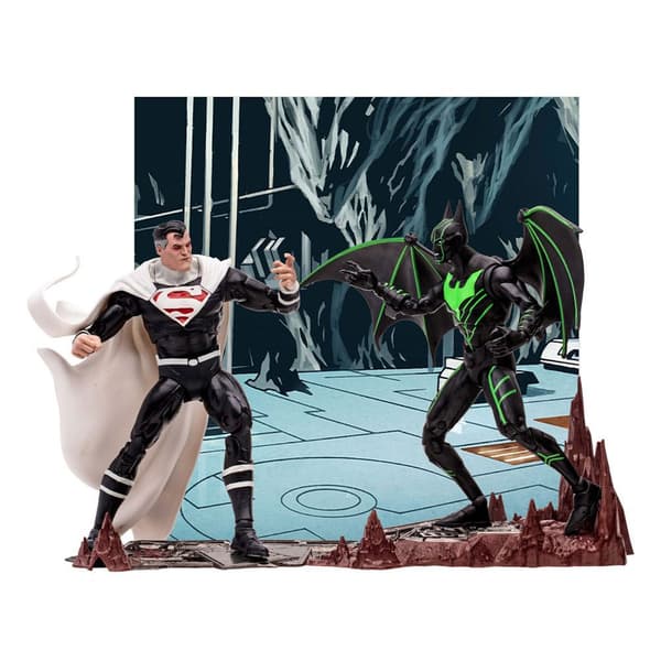 Mcfarlane Toys Dc Collector Action 2 Yksiköitä Lepakkomies Yli Vs Oikeudenmukaisuus Herra Supermies 18 Cm Hahmo