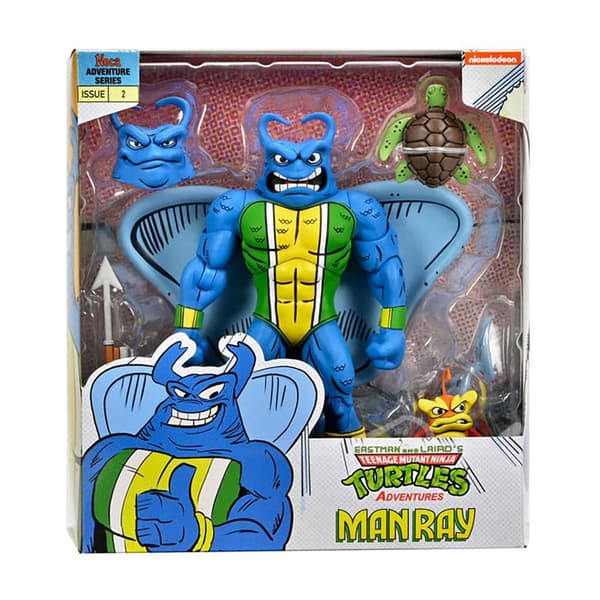 Neca Figur Teenage Mutant Ninja Turtles Archie Comics Action Man Ray 18 Cm