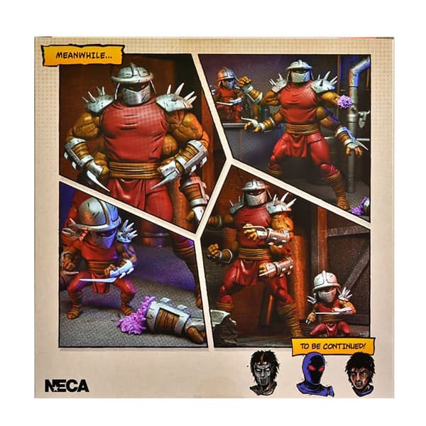 Neca Figur Teenage Mutant Ninja Turtles Mirage Comics Action Shredder Clone & Mini Shredder Deluxe 18 Cm