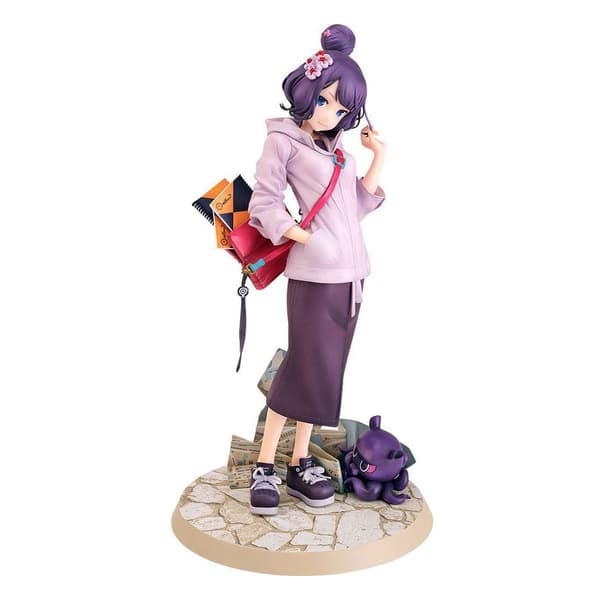Phat! Staty Fate/grand Order Pvc 1/7 Foreigner/katsushika Hokusai Travel Portrait Ver 25 Cm