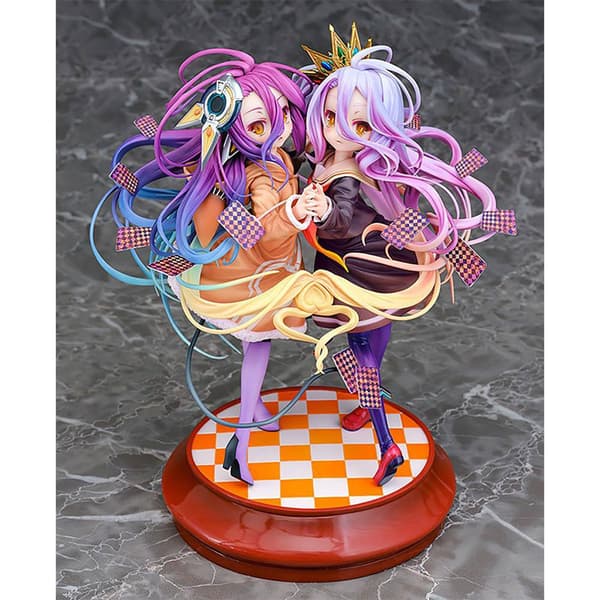 Phat! Staty No Game No Life 1/7 Shiro & Schwi 22 Cm