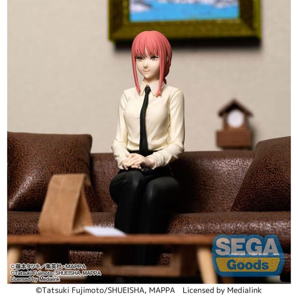 Sega Patsas Chainsaw Man Pm Perching Pvc Makima 14 Cm