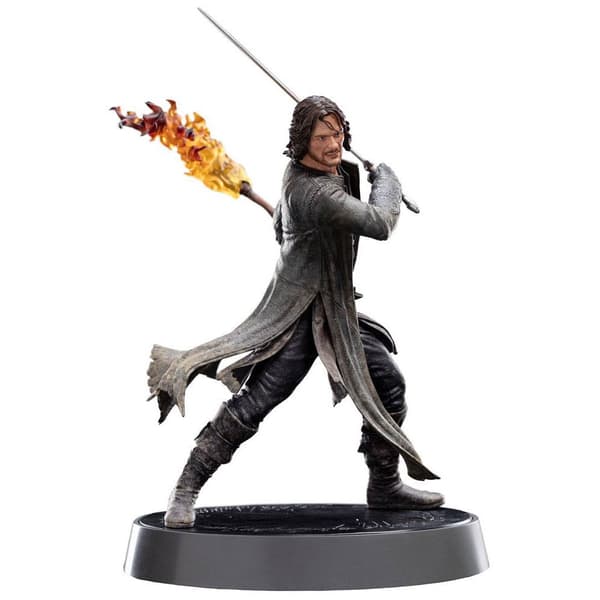 Weta Workshop Staty Der Herr Der Ringe Of Fandom Pvc Aragorn 28 Cm