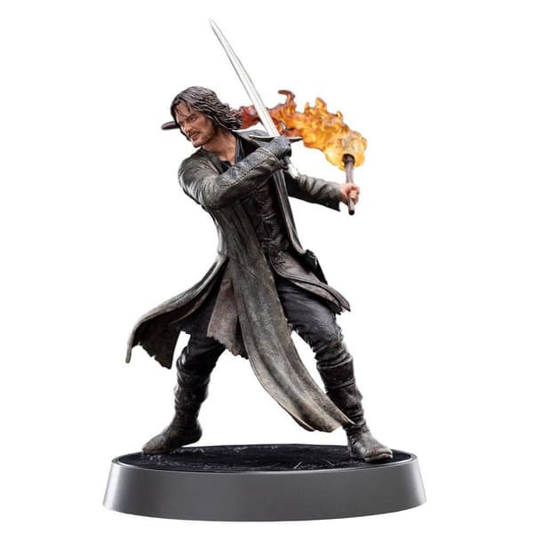 Weta Workshop Staty Der Herr Der Ringe Of Fandom Pvc Aragorn 28 Cm