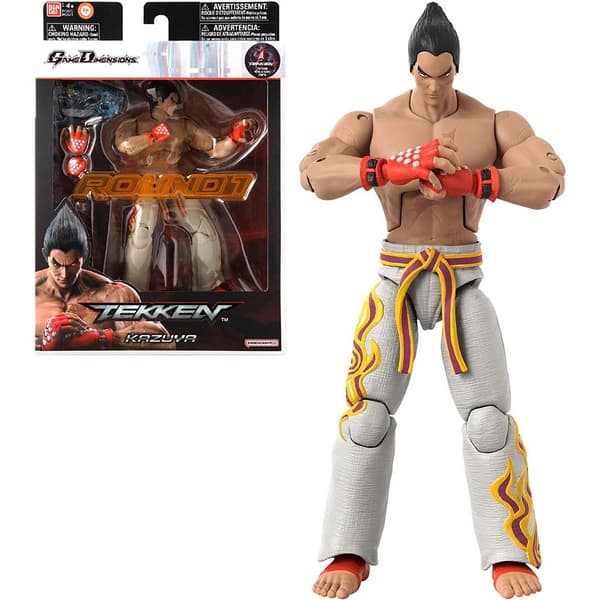 Bandai Hahmo Tekken Kazuya Mishima Game Dimensions