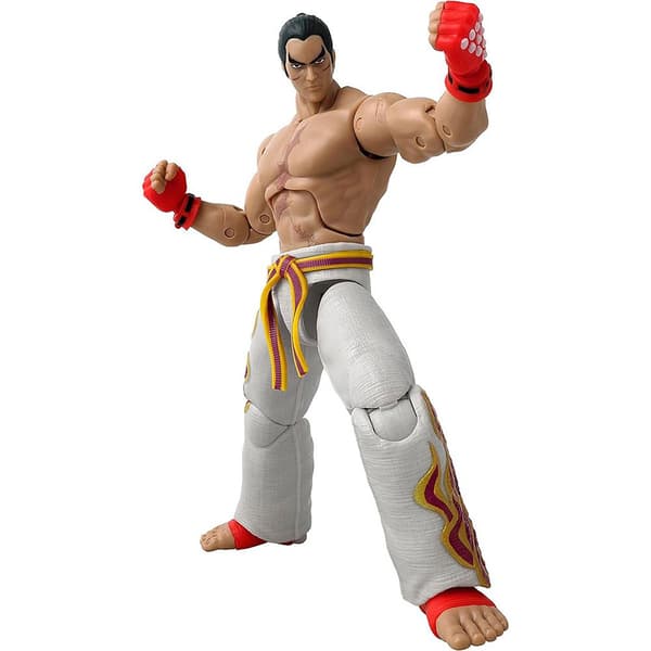 Bandai Figur Tekken Kazuya Mishima Game Dimensions