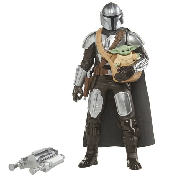 Star Wars Galactic Action The Electrónicas Interactivas Figur Mandalorian & Grogu Guld