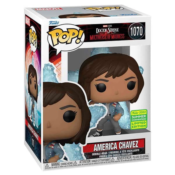 Funko Pop Marvel Doctor Strange Multiverse Of Madness America Chavez Exclusive Sininen