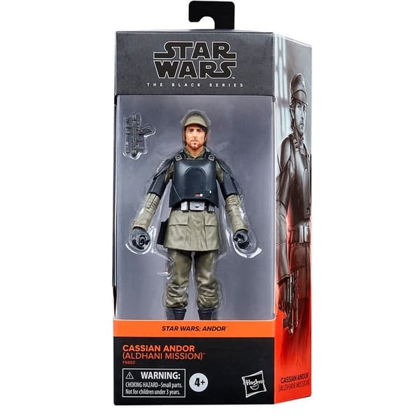 Hasbro Star Wars Figur Cassian Andor The Black Series 15 Centimeter Grönt