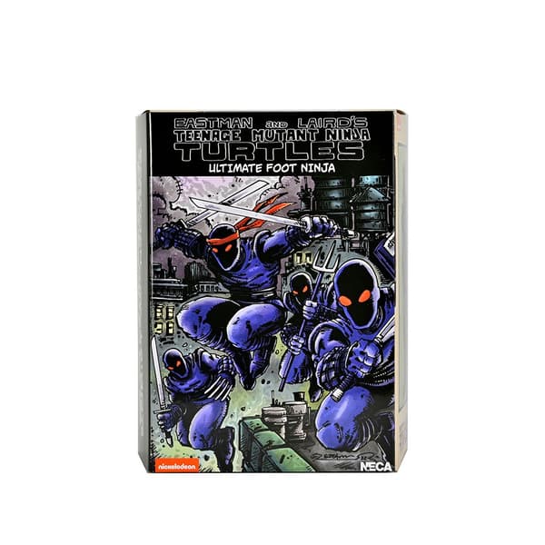 Neca Hahmo Teenage Mutant Ninja Turtles Mirage Comics Action Ultimate Foot Ninja 18 Cm Monivärinen