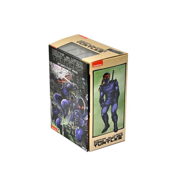Neca Hahmo Teenage Mutant Ninja Turtles Mirage Comics Action Ultimate Foot Ninja 18 Cm Monivärinen