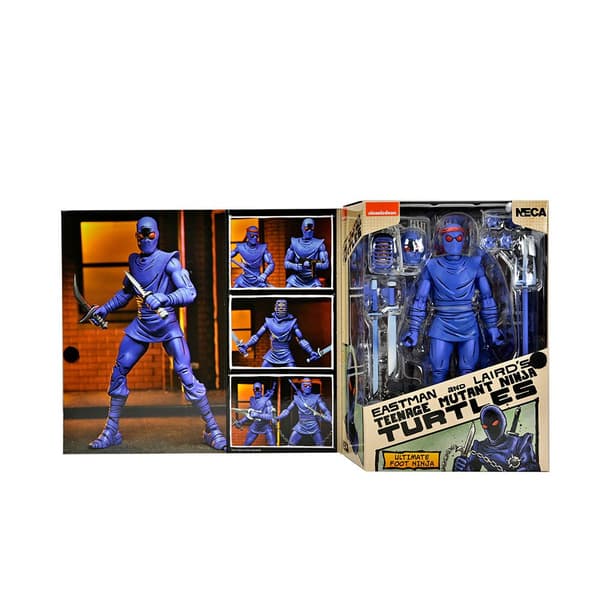 Neca Hahmo Teenage Mutant Ninja Turtles Mirage Comics Action Ultimate Foot Ninja 18 Cm Monivärinen